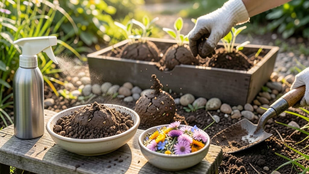 Modern Sprout Seed Bombs: Fast-Germinating Soil-Free Planting Kits