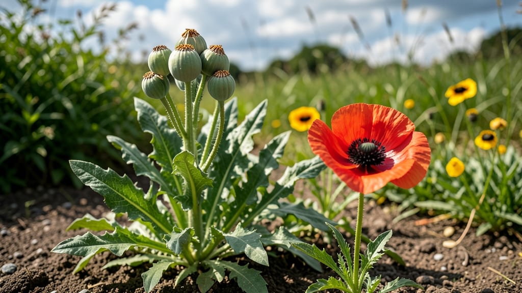 Bread Seed Poppies: Twist-Resistant Pods That Open Naturally for Effortless Seed Saving