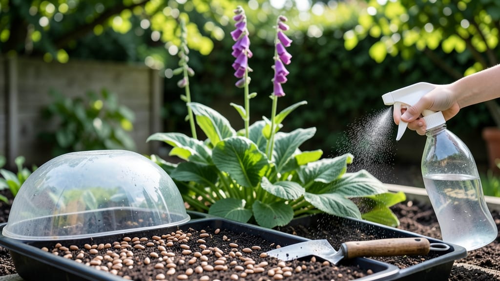 Foxglove Seed Grow a Garden: Natural Twist-Resistant Pods for Effortless Seed Saving