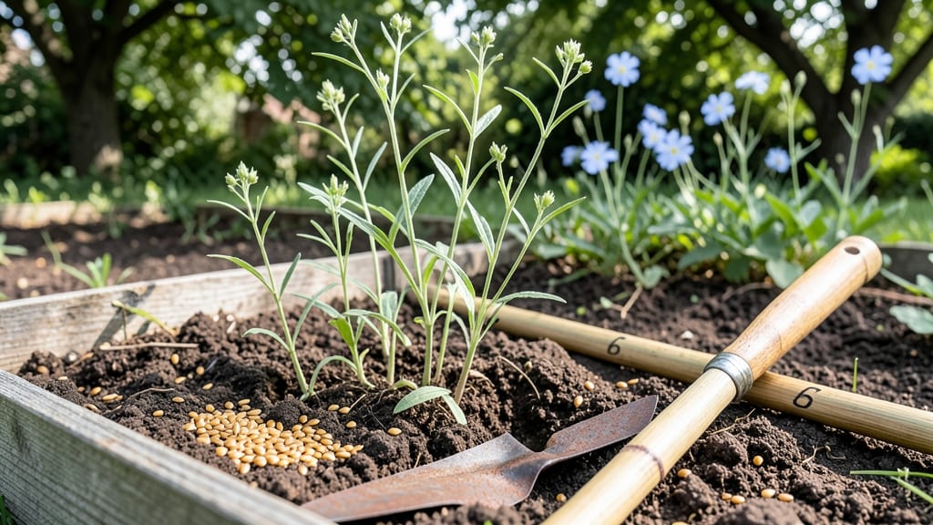 Flax Seeds Planting: Layered Cold Moisture Trick for 95% Germination Guarantee