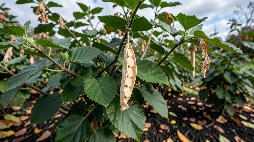 Rose of Sharon Seed Pod Pictures: Natural Twist-Release for Effortless Seed Extraction