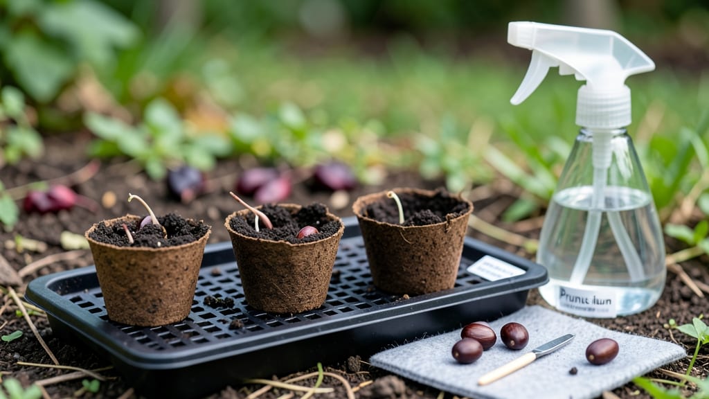 Cherry Seed Germination: Natural Twist-Release Pods for Zero-Waste Harvesting