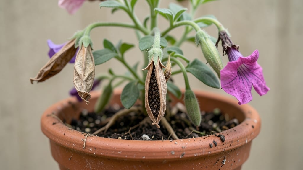 Petunia Seed Pods Image: Drying & Storage Timeline for Next Year’s Blooms
