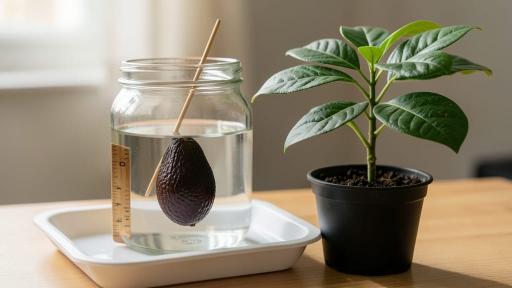Starting Avocado Seed in Water: Germination Hack for Strong Roots in 3 Weeks
