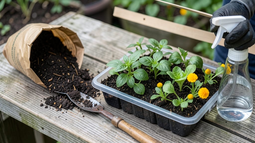 Organic Seed Starter Mix: Lightweight Loam for Fast Germination Roots