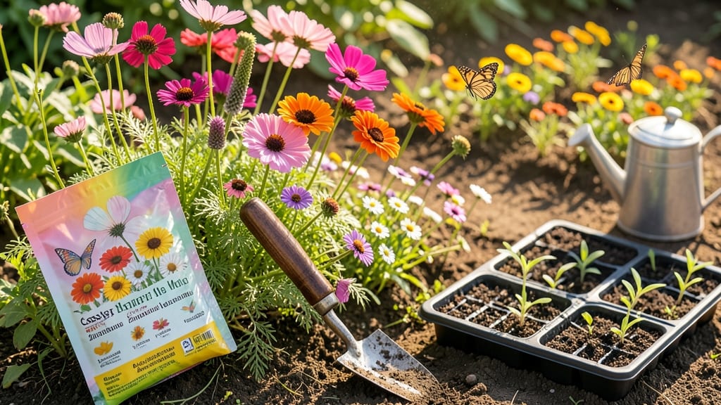 Butterfly Seed Mix: Pollinator Haven That Blooms in 60 Days