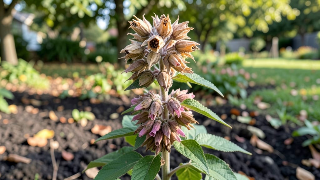 Bee Balm Seed Pods: Natural Pop-Open Mechanism for Effortless Seed Extraction