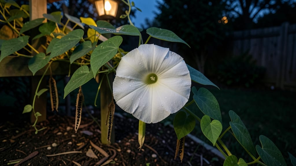 Moonflower Plant Seed Pods: Stress-Free Harvesting for Viable Year-Round Growth