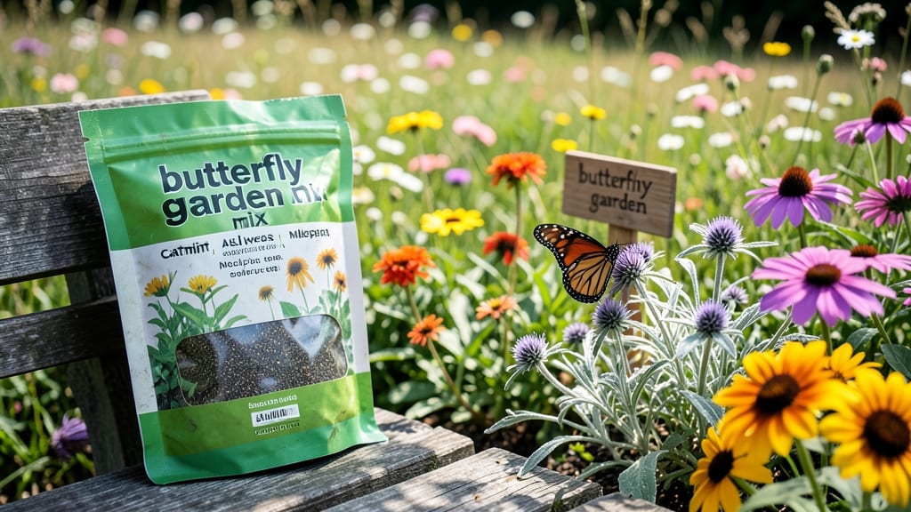 Butterfly Garden Seed Mix: Vibrant Pollinator Haven in 60 Days
