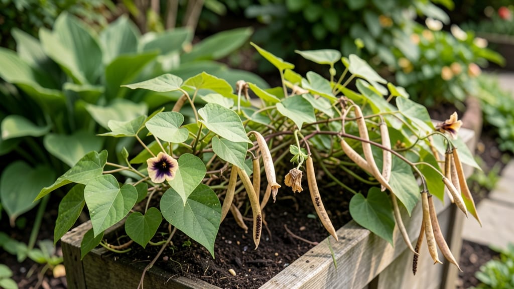Black Eyed Susan Vine Seed Pods: Natural Twist-Resistant Design for Effortless Seed Release