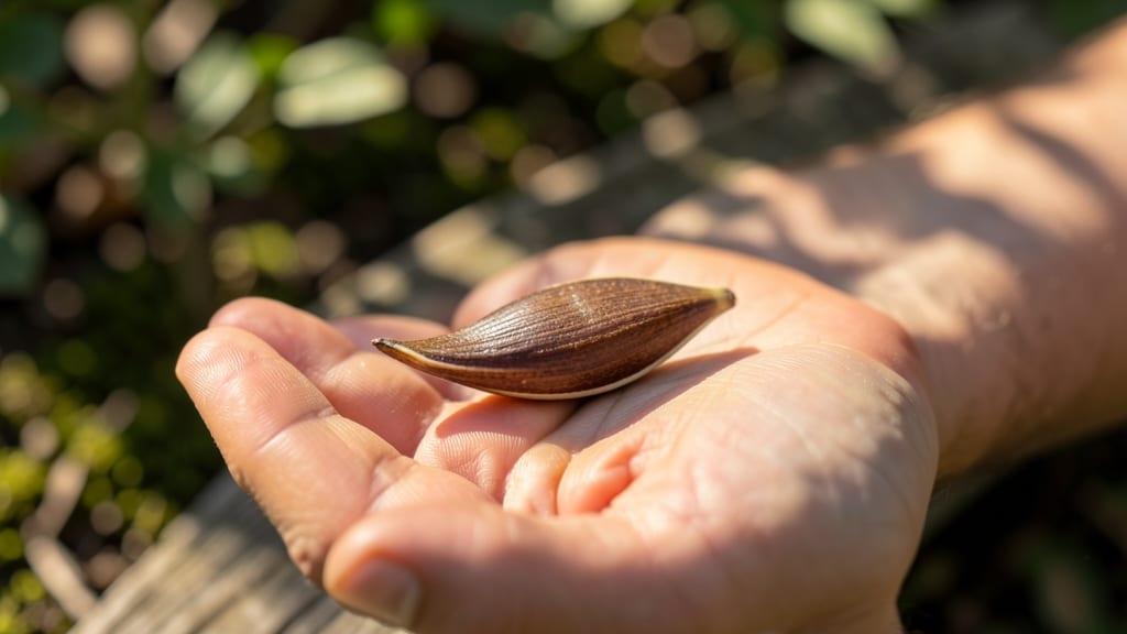 Apple Seed in Hand: Twist-Free Pods That Pop Open Naturally