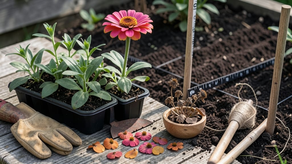 Zinnia Seed Spacing: Precision Planting for Bushy, Blooming Abundance