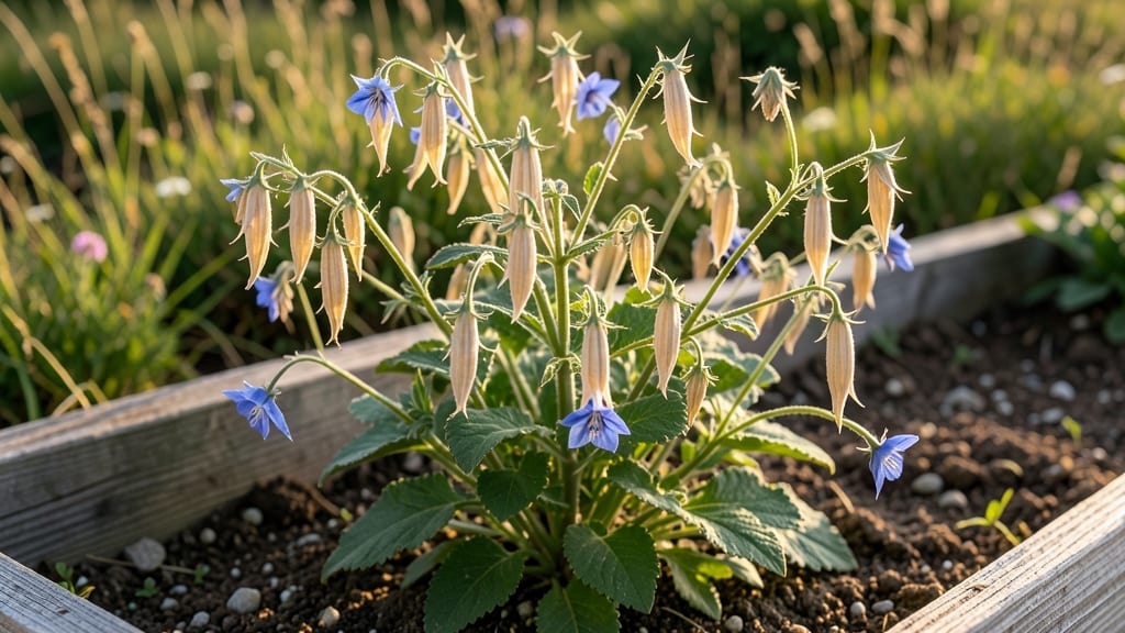 Borage Seed Pods: Natural Twist-Release for Effortless Seed Collection