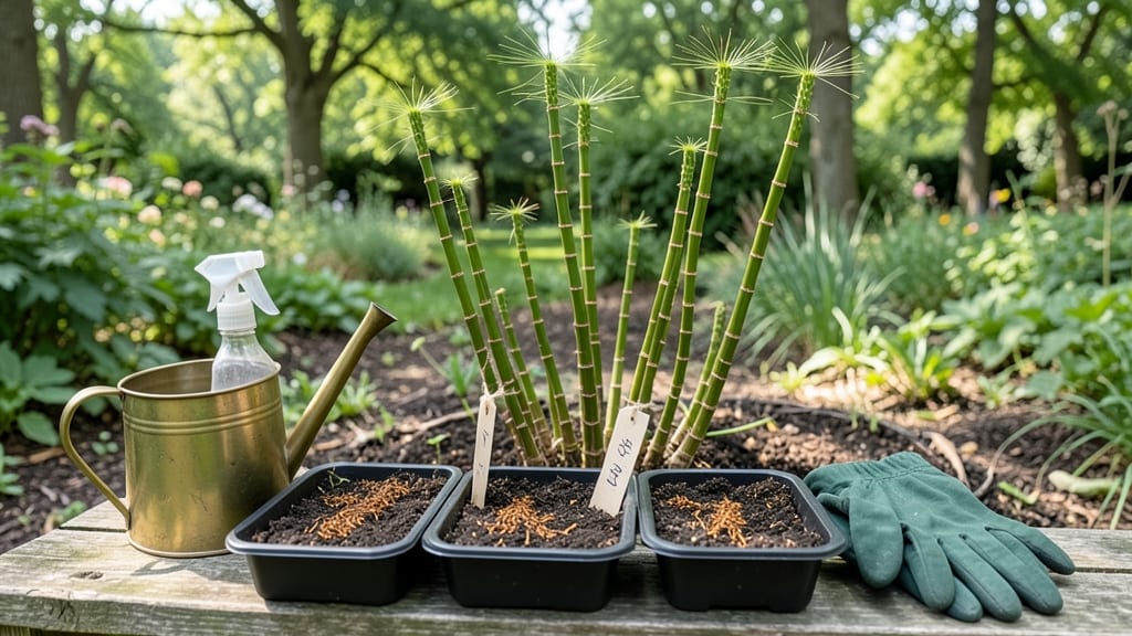 Horsetail Seed Grow a Garden: Twist-Free Harvesting for Viable Year-Round Seed Saving