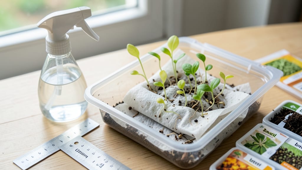 Paper Towel Seed Starting: No-Soil Sprouting for Fast Germination