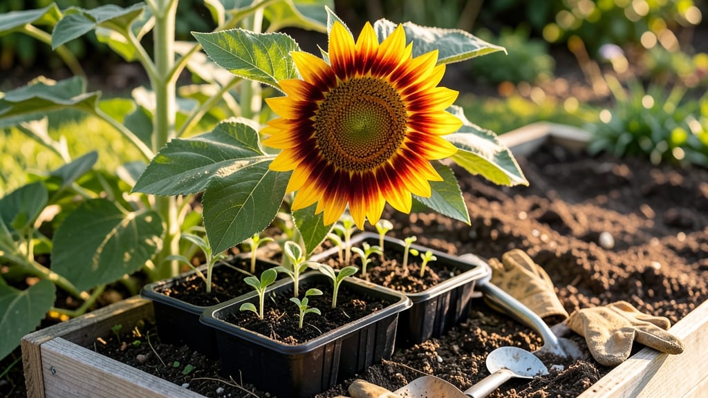 Rainbow Sunflower Seed Grow a Garden: Vibrant Blooms in 60 Days