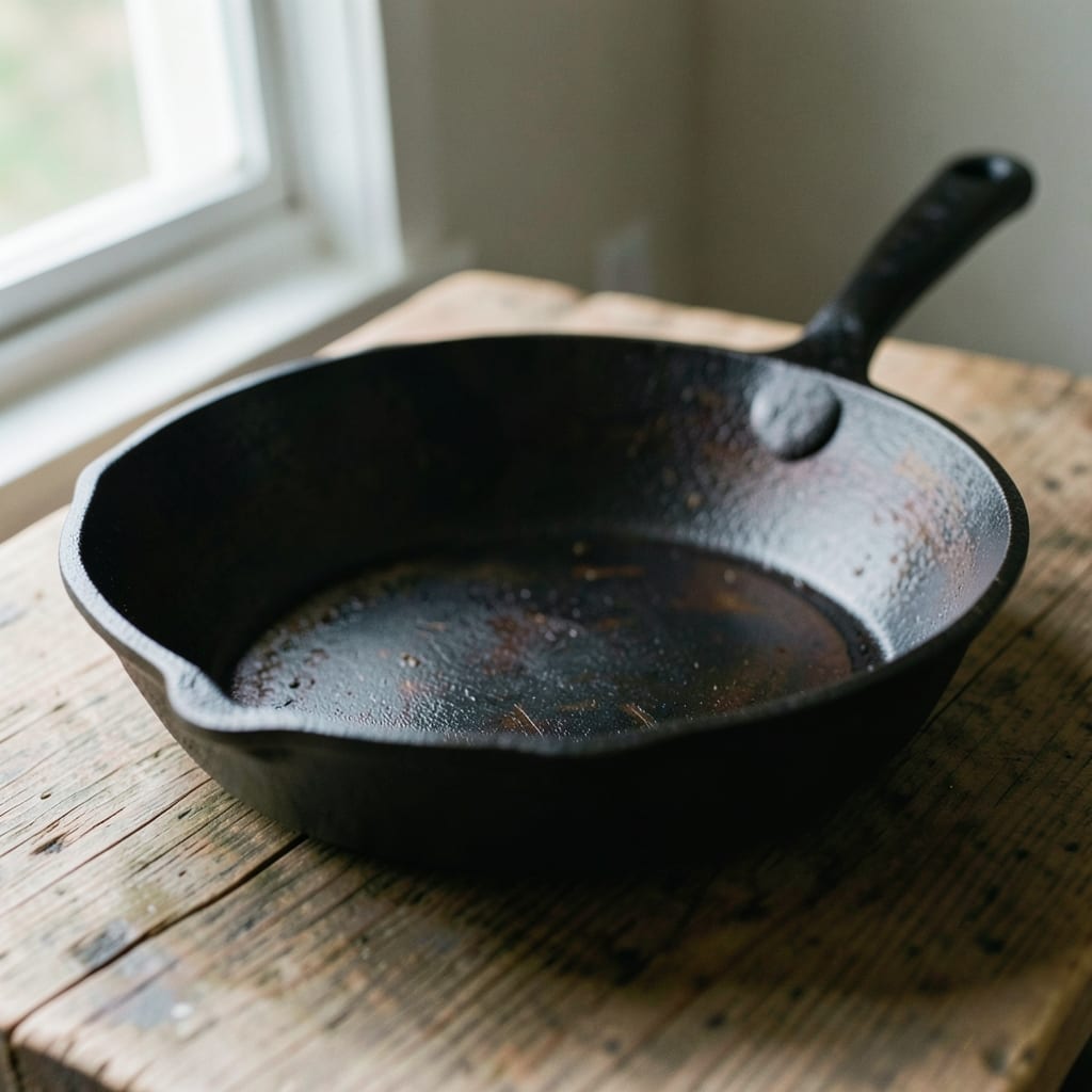 The cast iron skillet