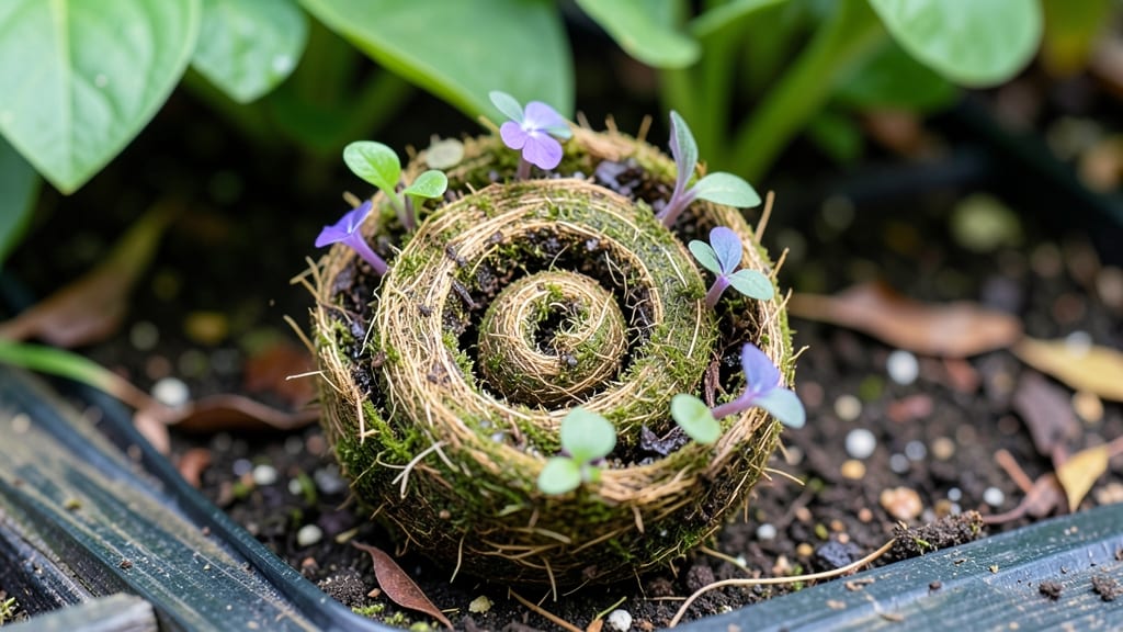 Seed Snail Planting Method: Twist-Resistant Pods That Pop Open Naturally