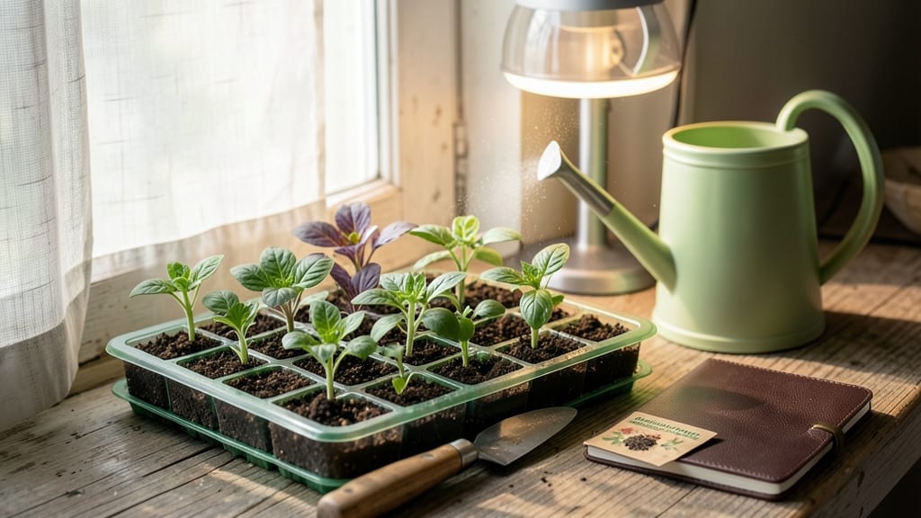 Starting Seed Trays: Lightweight Loam Mix for Fast Germination
