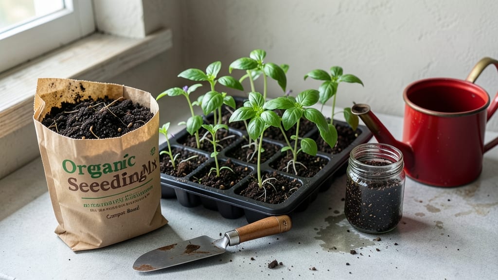 Organic Seed Starter Soil: Lightweight Loam for Vigorous Sprouts