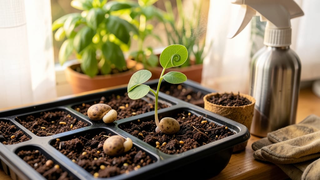 Bean Seed Germination: Moisture-Controlled Speed Sprouting in 7 Days