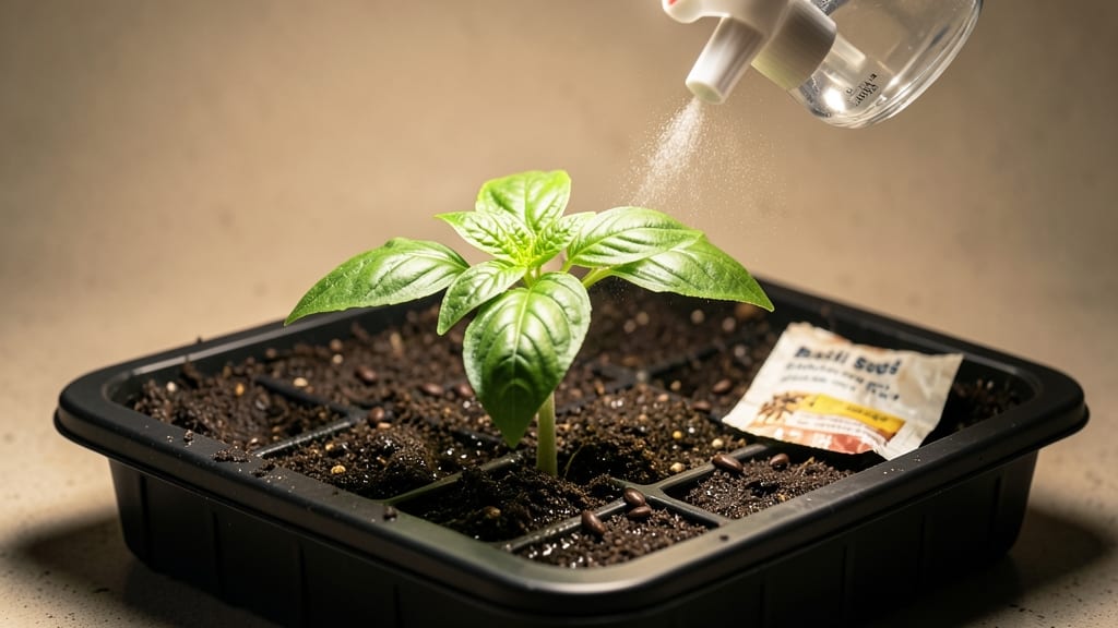 How to Grow Basil From Seed Indoors: Lush Herbs in 20 Days Without Grow Lights