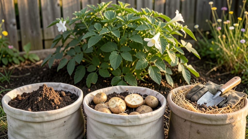 Planting Seed Potatoes in Containers: Space-Saving Harvest in 30 Days