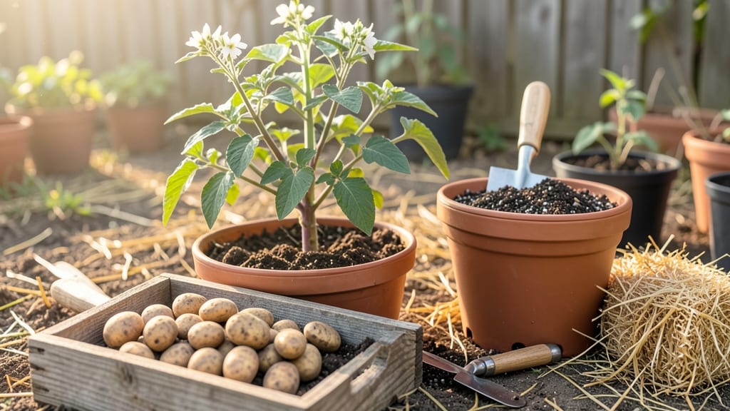 How to Grow Seed Potatoes in Pots: Compact Garden Bounty Without the Digging