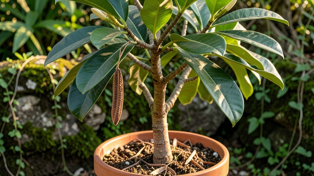 Plumeria Plant Seed Pod: Natural Twist-Release for Effortless Seed Extraction