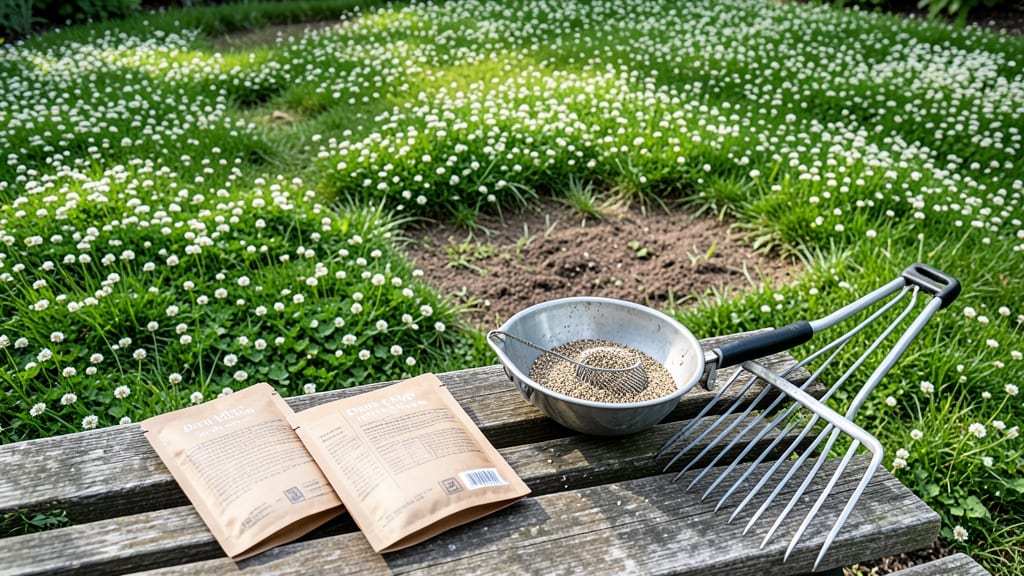 Clover Lawn Seed Nearby: Fast-Germinating Mix for Lush Green Coverage