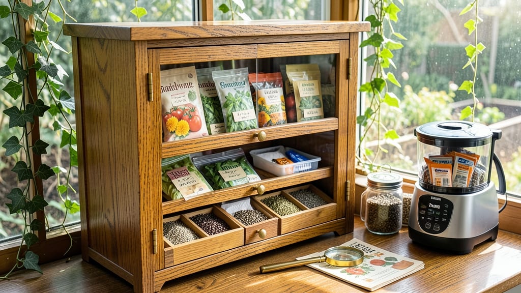 Seed Storage Cabinets: Humidity-Controlled Shelves for Long-Term Viability