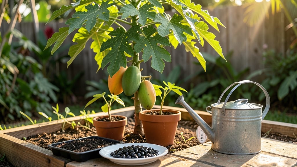 Papaya Growing Guide: From Seed to Ripe Fruit in 6 Months
