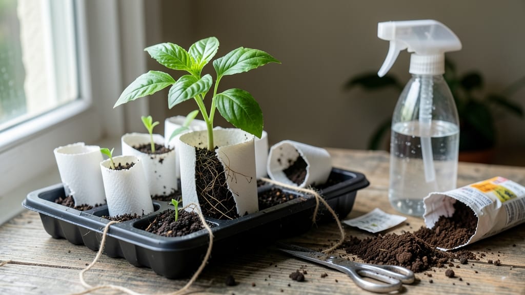 Toilet Paper Roll Seed Starters: Zero-Waste Sprouting in 2 Weeks